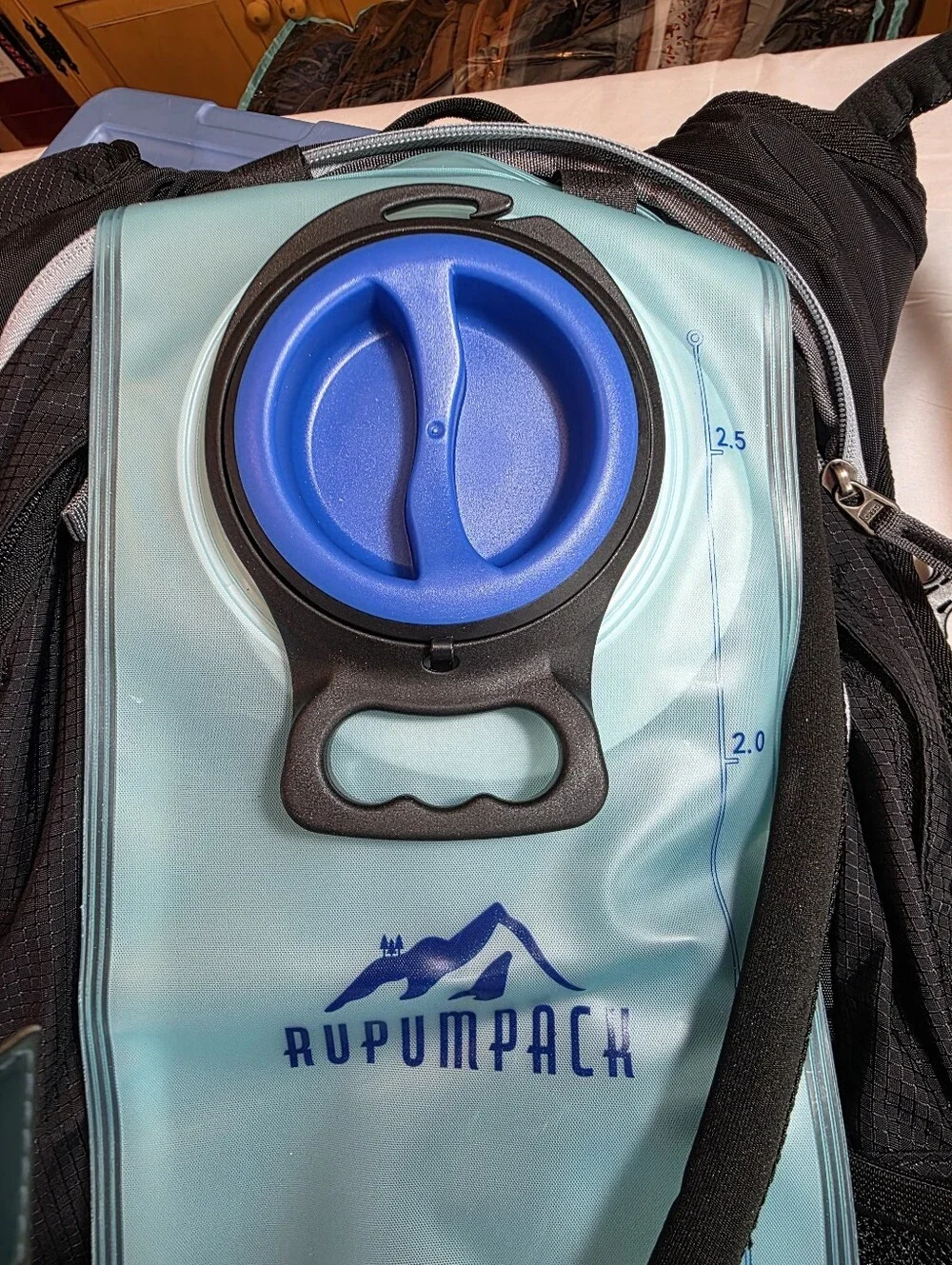 RUPUMPACK Hydration Backpack 2L Insulated Water Bladder Men Women Kids EUC